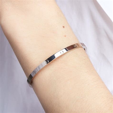 women's cartier love bracelet|cartier permanent bracelet.